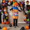 Funny Cheeseballs Adult Costume Snack Food Tunic for Halloween and Party Fun